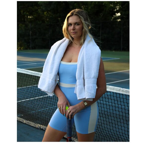 Kimberly Blue and White Kids One Piece Small - Picture 4 of 12